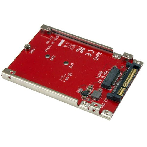 StarTech.com M.2 Drive to U.2 (SFF-8639) Host Adapter for M.2 PCIe NVMe SSDs StarTech.com M.2 Drive to U.2 (SFF-8639) Host Adapter for M.2 PCIe NVMe SSDs